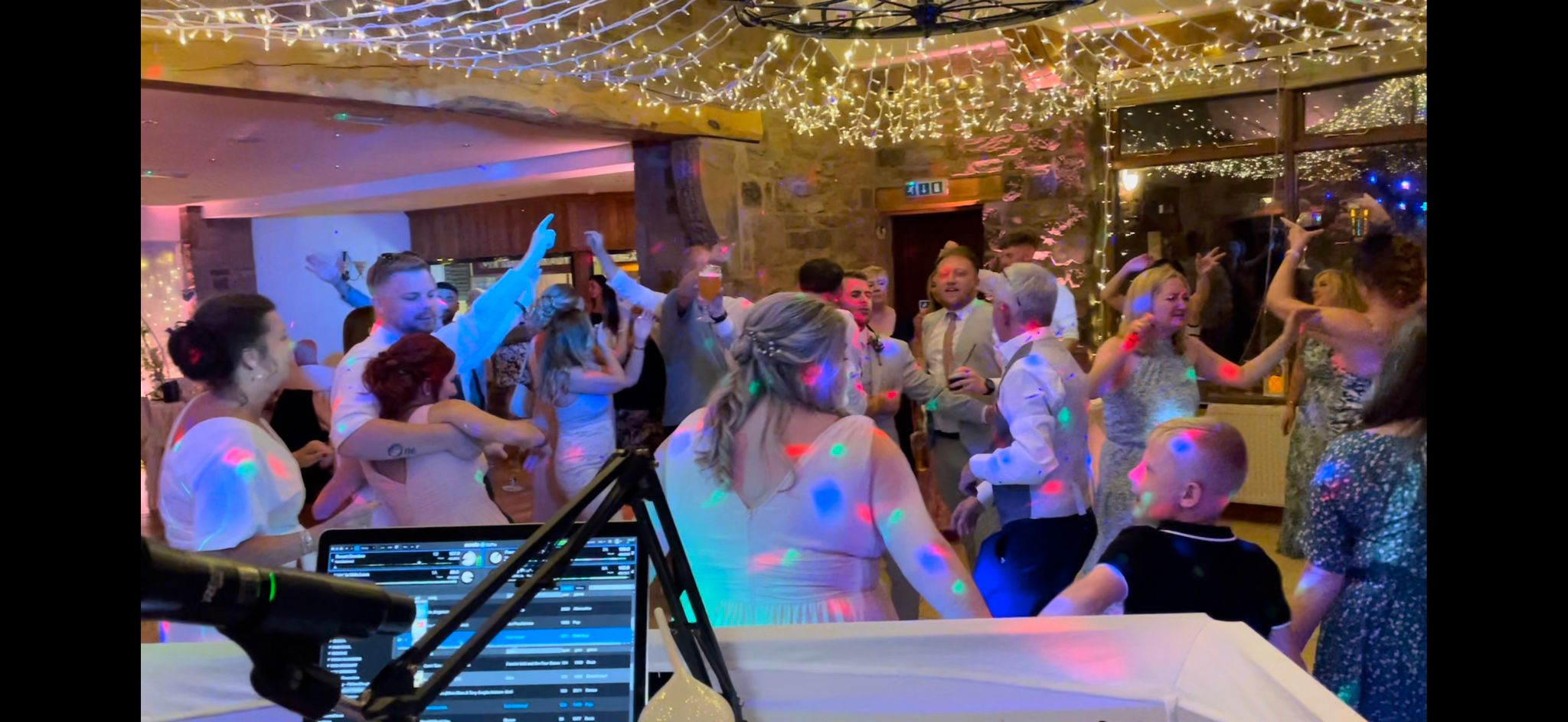 wedding dj in Preston, Lancashire micks disco fever